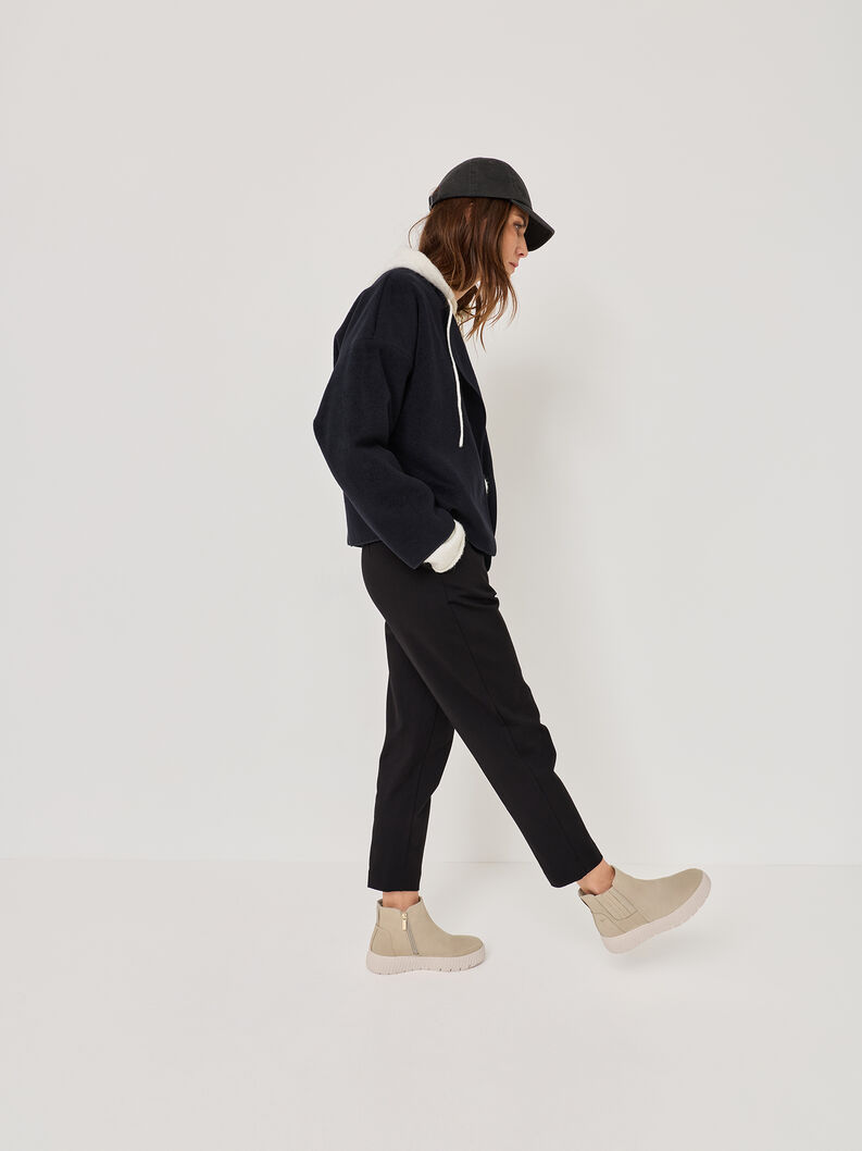 Leder Chelsea Boot - beige, BEIGE, hi-res