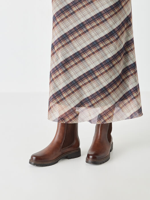 Chelseaboot, cognac, hi-res