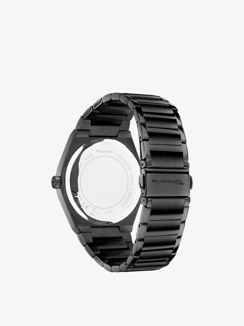 Horloge, schwarz schwarz, hi-res