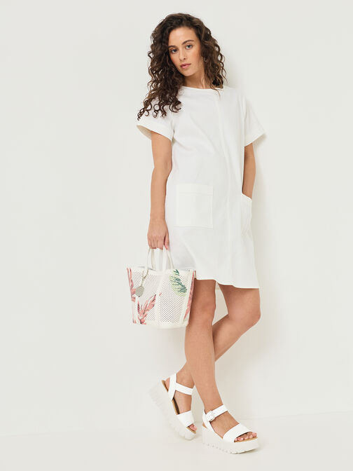 Heeled sandal, WHITE LEATHER, hi-res