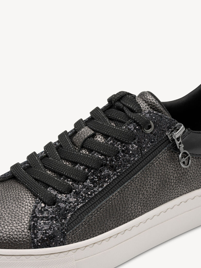 Sneaker - metallic, PEWTER COMB, hi-res