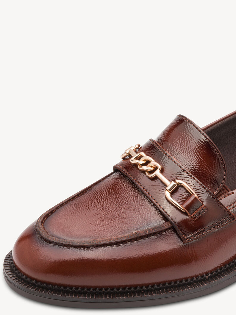Slipper en cuir - marron, cognac, hi-res
