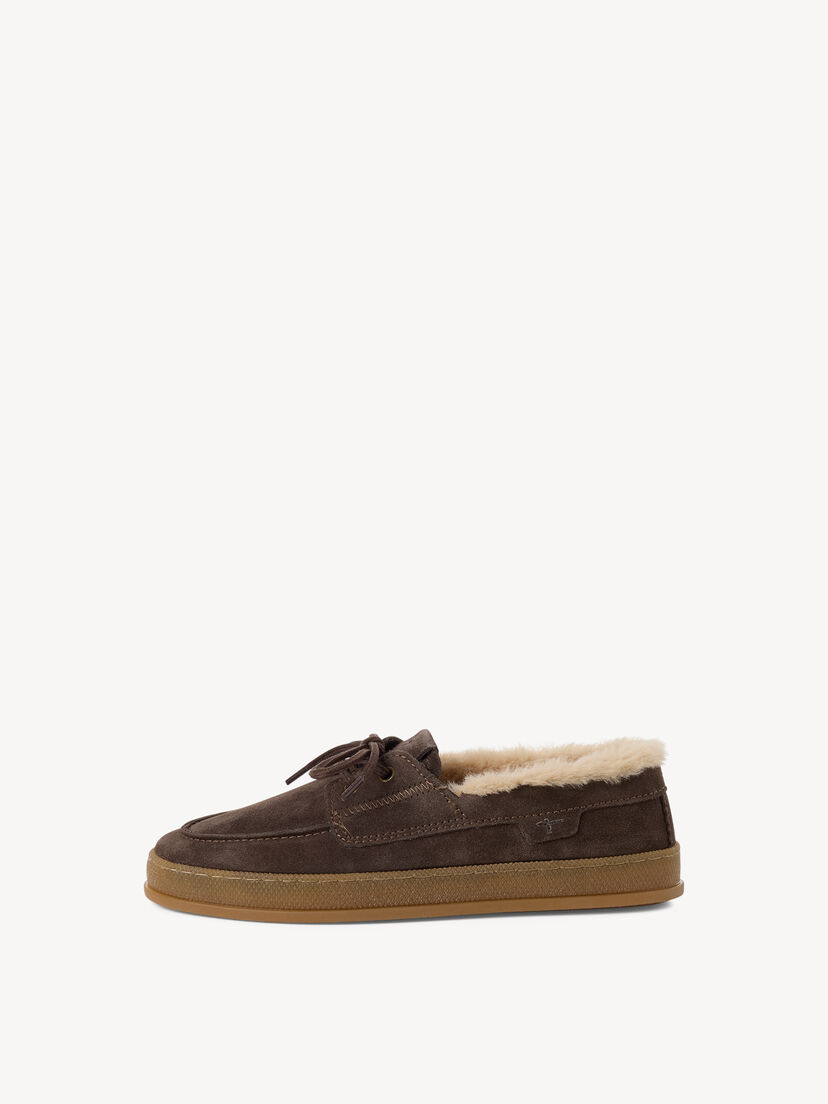Leren Mocassin - bruin, 304, hi-res