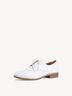 Leather Low shoe - white, WHITE CROCY, hi-res