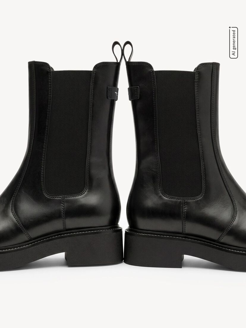 Chelseaboot - zwart, BLACK UNI, hi-res