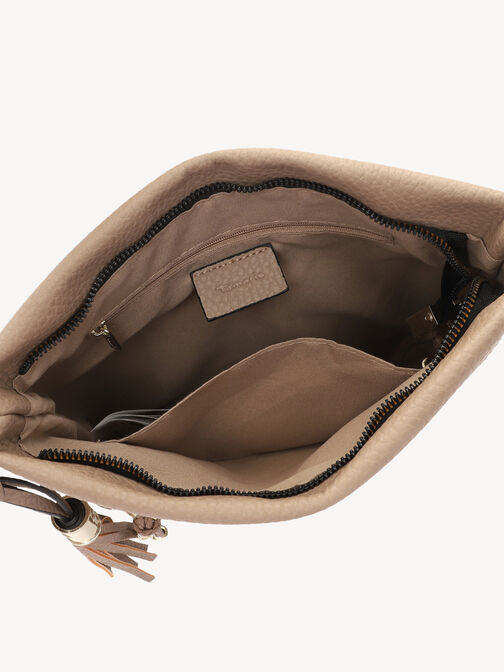 Sac à bandoulière, taupe, hi-res