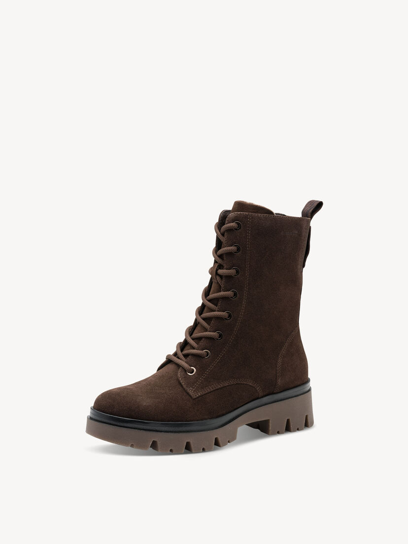 Enkellaarsje - bruin, MOCCA SUEDE, hi-res
