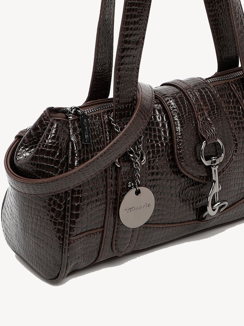 Shopping bag - brown, brown, hi-res