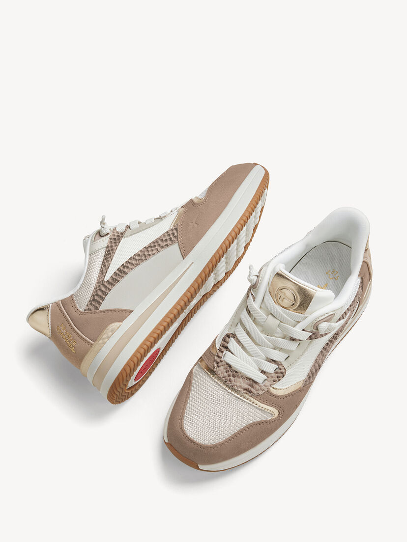 Sneaker - bruin, BEIGE COMB, hi-res
