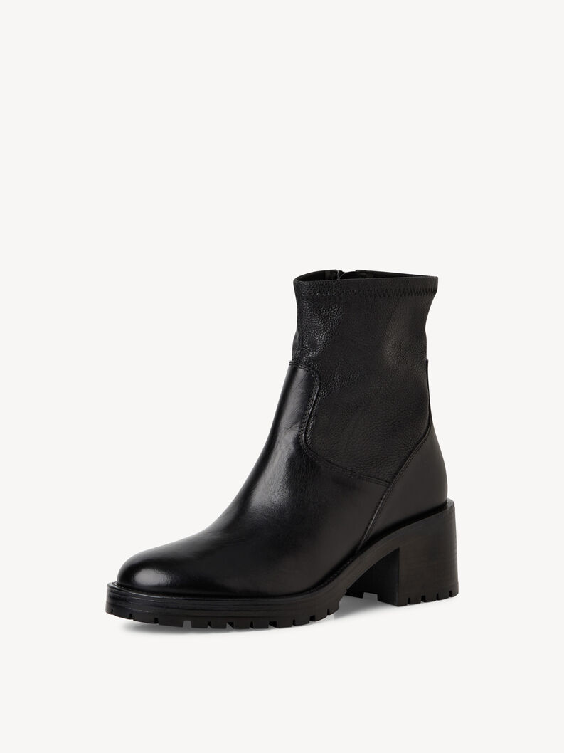 Stiefelette - schwarz, BLACK, hi-res