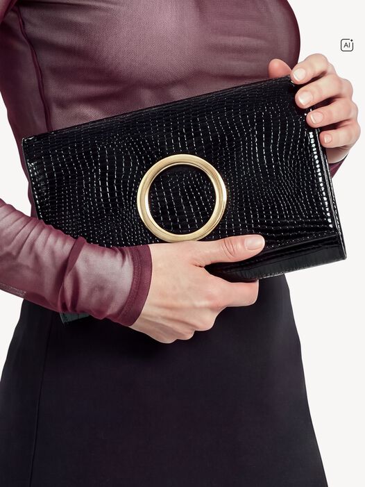 Clutch, black, hi-res