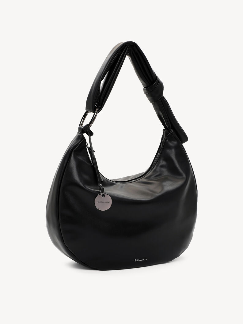 Handtas - zwart, black, hi-res