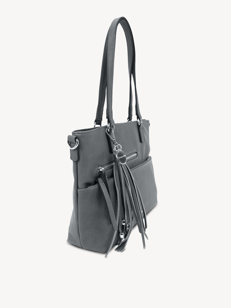 Sac cabas - gris, darkgrey, hi-res