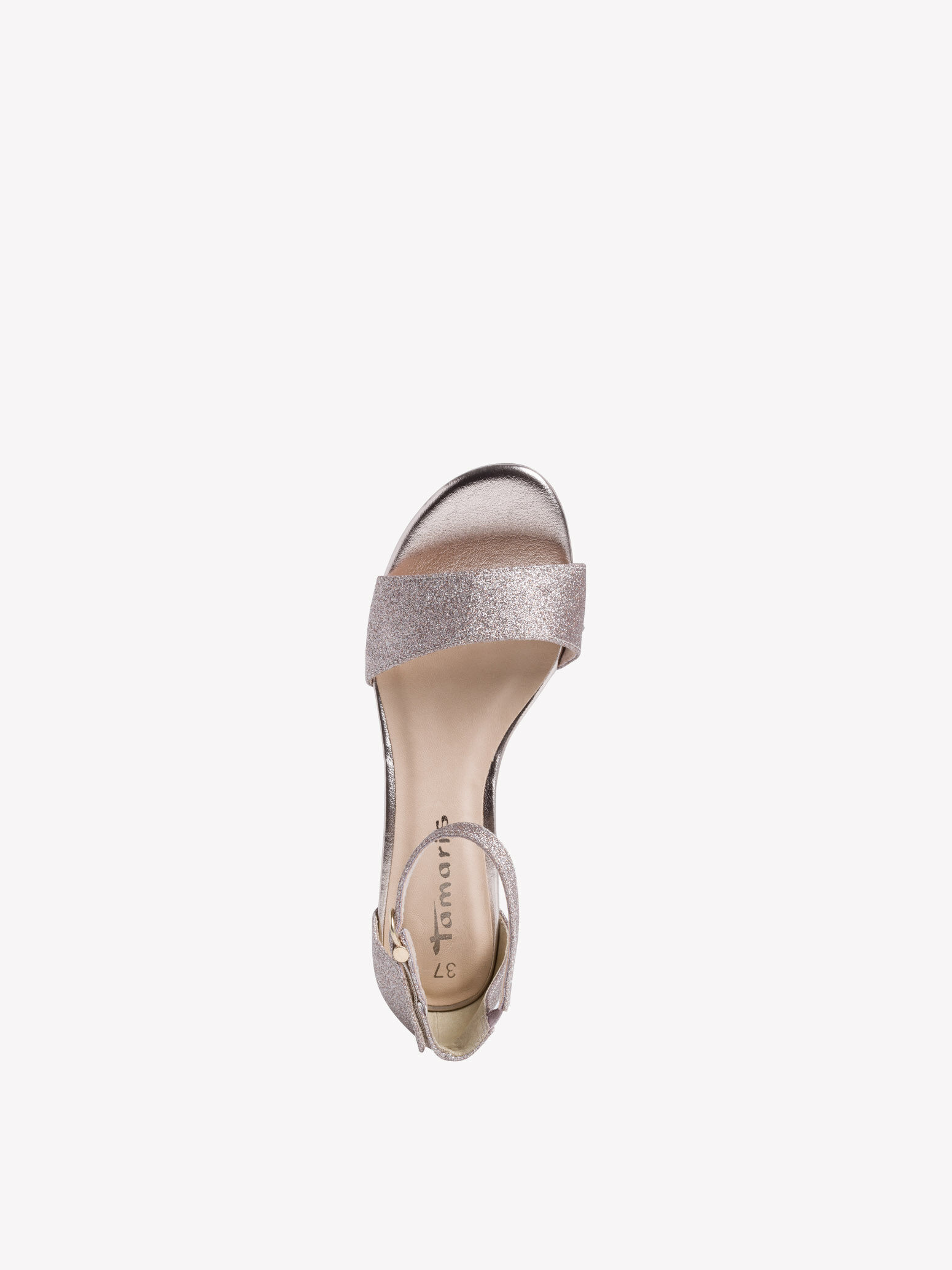 fantom hyppigt elektronisk Heeled sandal - metallic 1-1-28215-24-960-40: Buy Tamaris Heeled sandals  online!