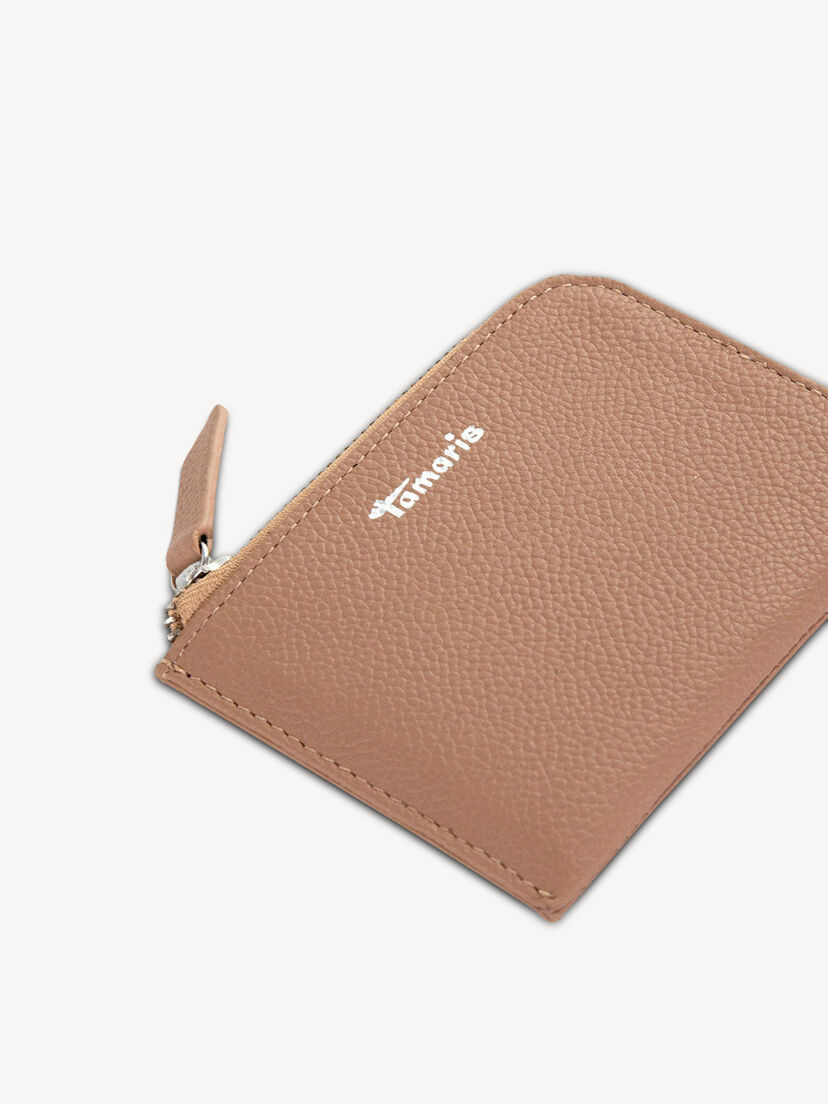 Leren Kreditkartenetui - beige, sahara, hi-res