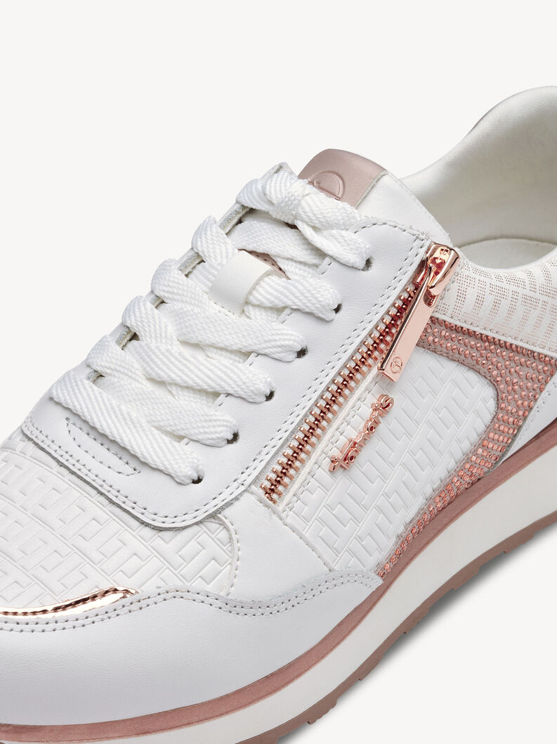 Tamaris Shoes Tamaris Sneaker Rosegold Sneaker White 1-23755-42