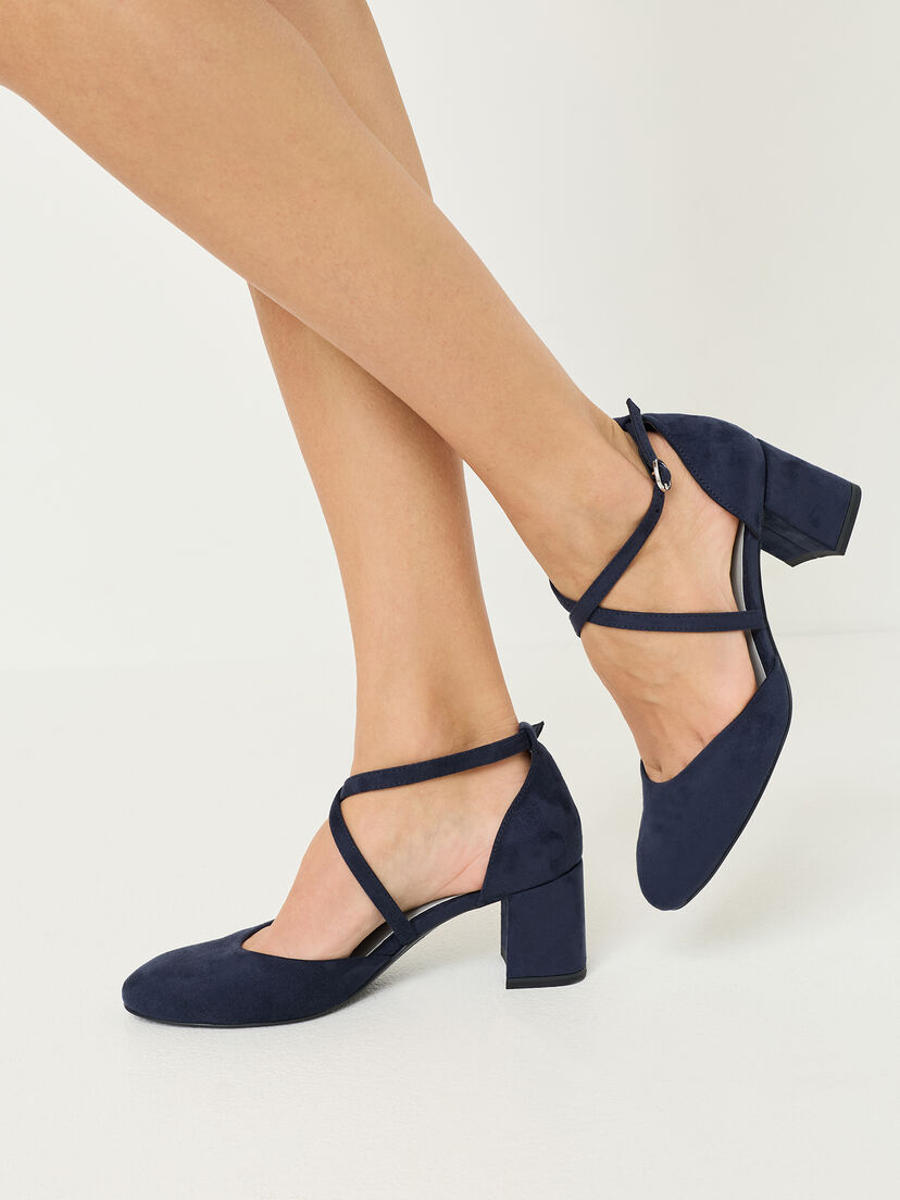 Pumps - blauw, NAVY, hi-res