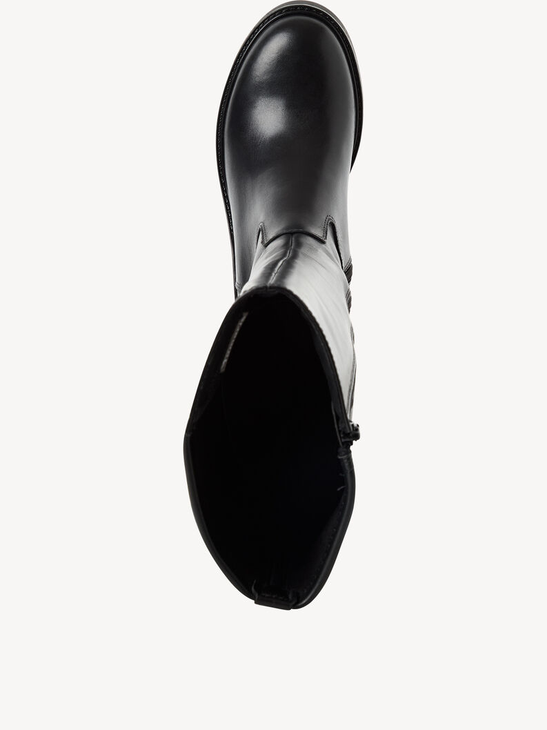 Stiefel, BLACK LEATHER, hi-res