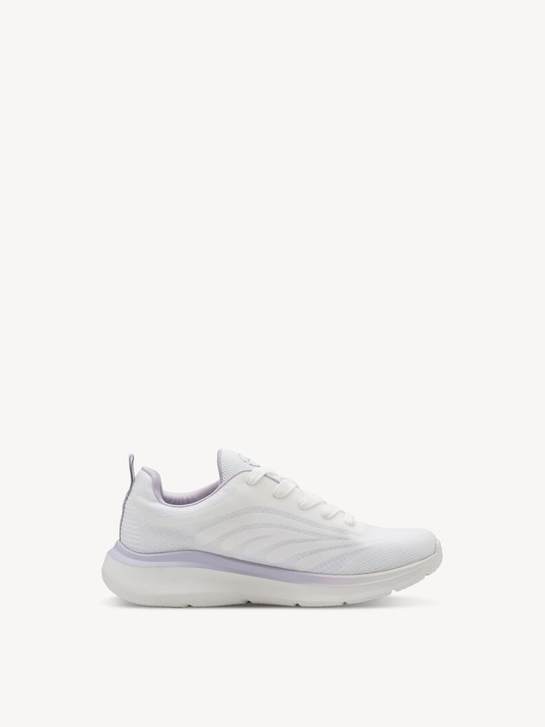 Sneaker - white, WHITE/LILAC, hi-res