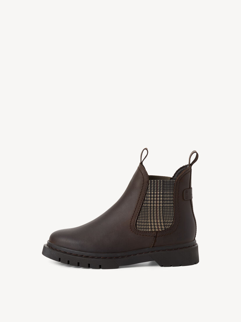 Leren Chelseaboot - bruin, BROWN COMB, hi-res