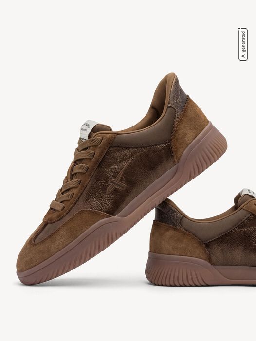 Sneaker, CAMEL PATENT, hi-res