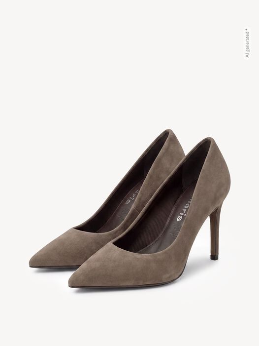 Pumps, TAUPE SUEDE, hi-res