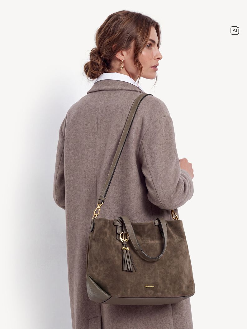 Shopper - bruin, taupe, hi-res