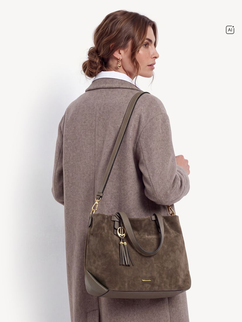 Shopper - bruin, taupe, hi-res