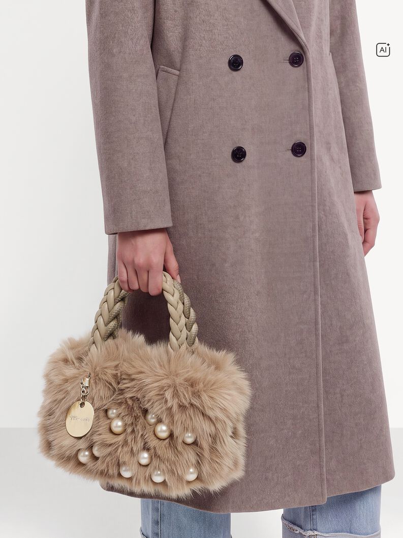 Sac cabas, taupe, hi-res