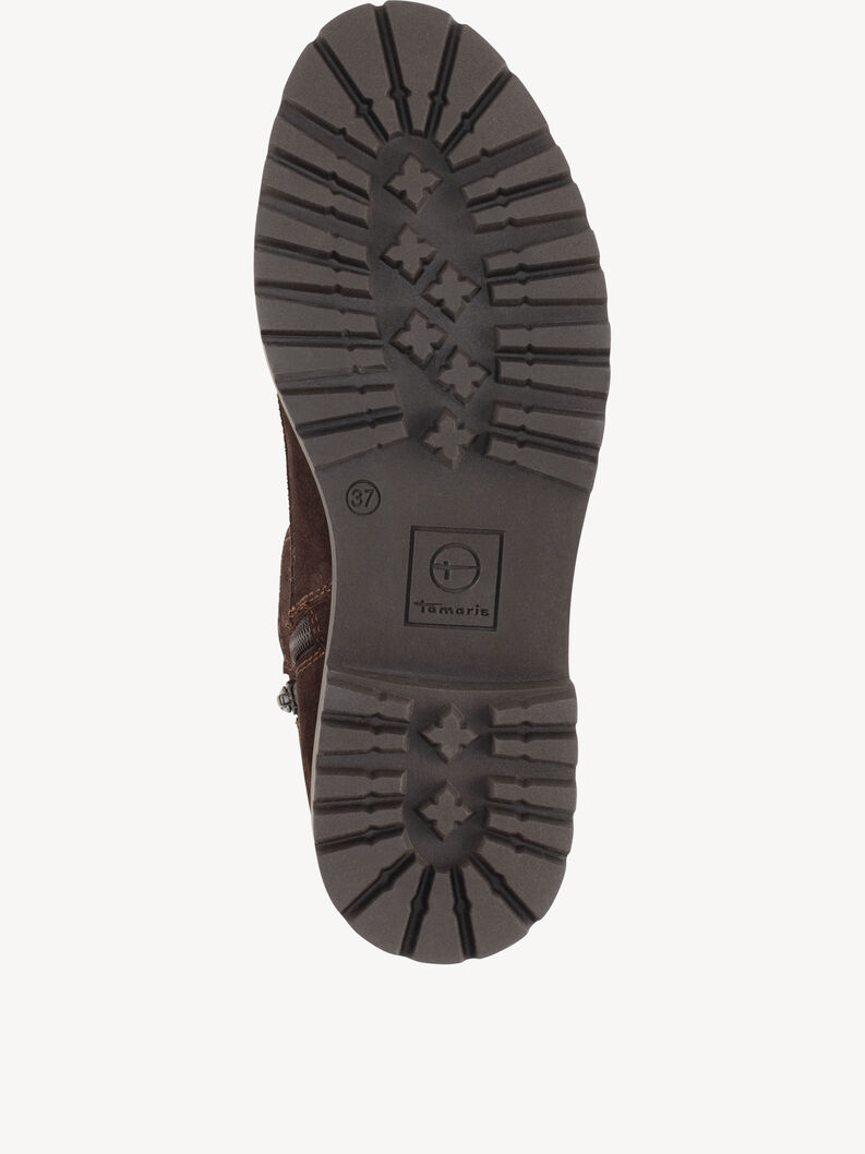 Lederstiefelette - braun Warmfutter, MOCCA SUE.COMB, hi-res
