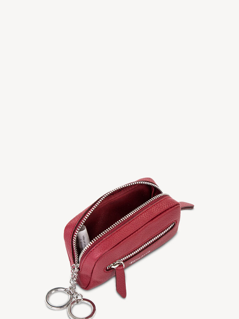 Leather Key case - red, red, hi-res