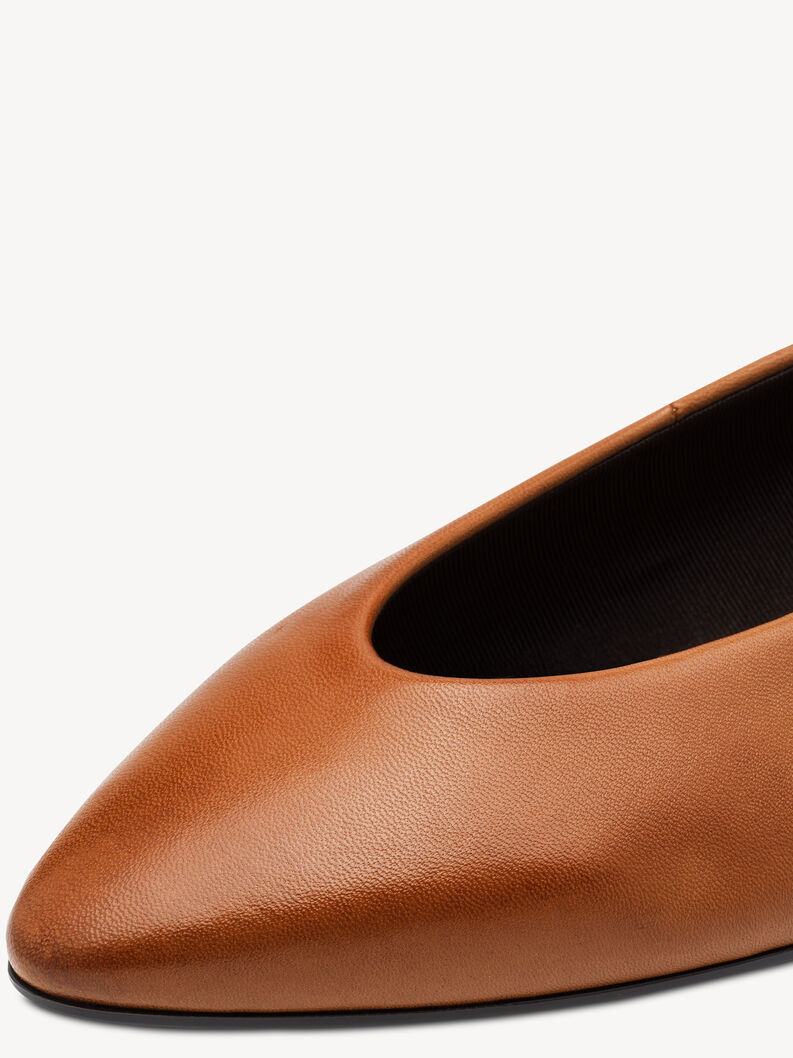 Ballerine - marron, COGNAC, hi-res