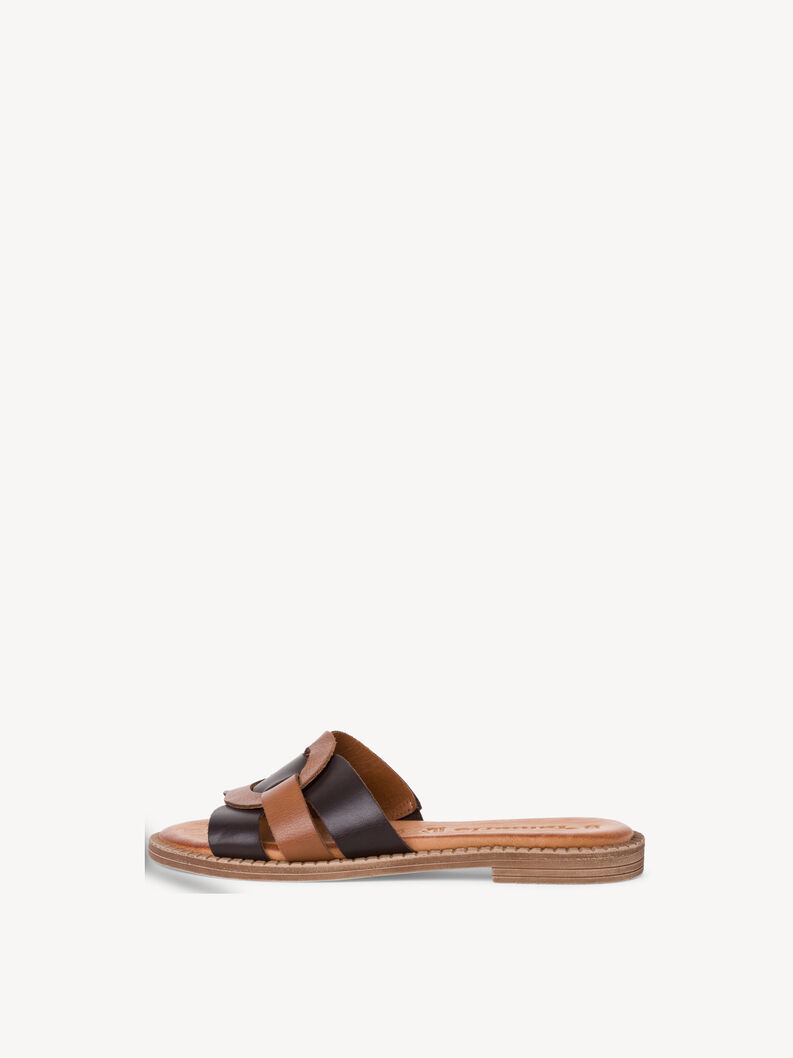 Leather Mule - brown, MOCCA/CUOIO, hi-res