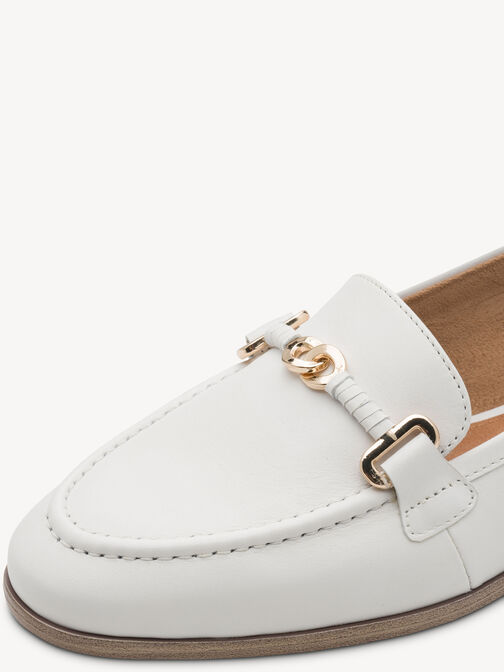 toffel, WHITE LEATHER, hi-res