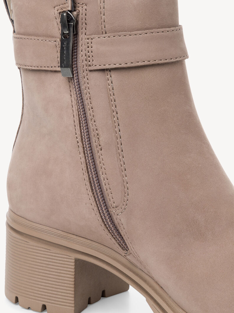 Leather Bootie Gore-Tex - beige, TAUPE, hi-res