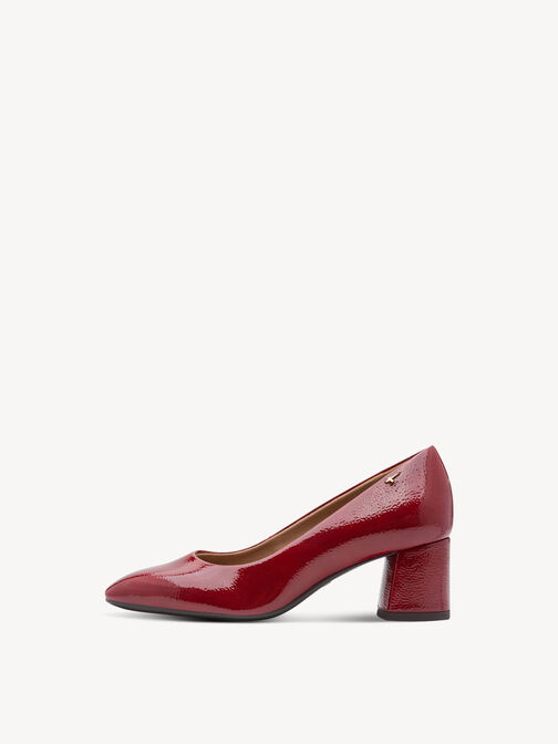 Pumps, RED PATENT, hi-res