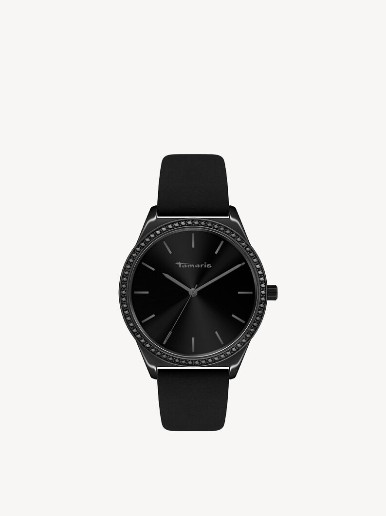 Horloge - zwart, zwart, hi-res