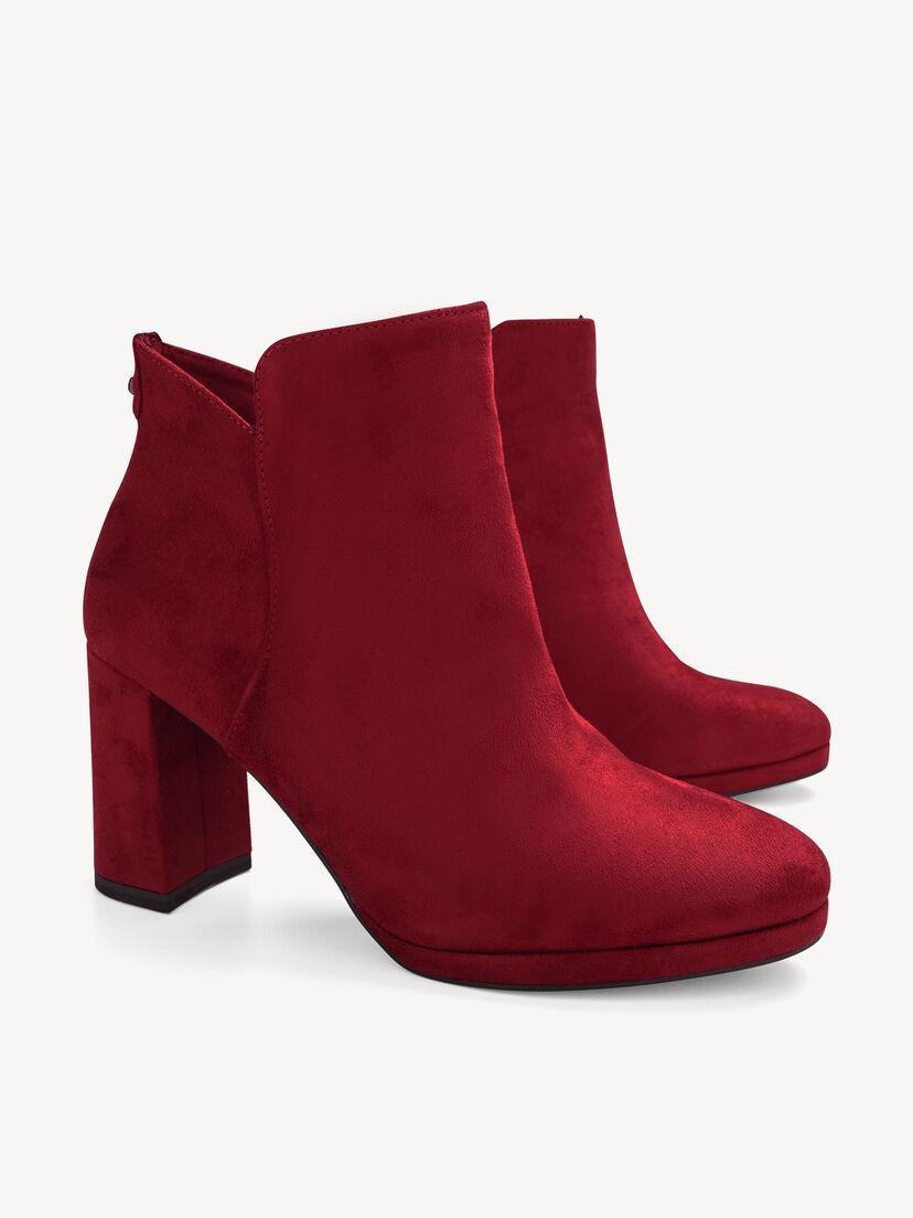 Enkellaarsje - rood, RED, hi-res