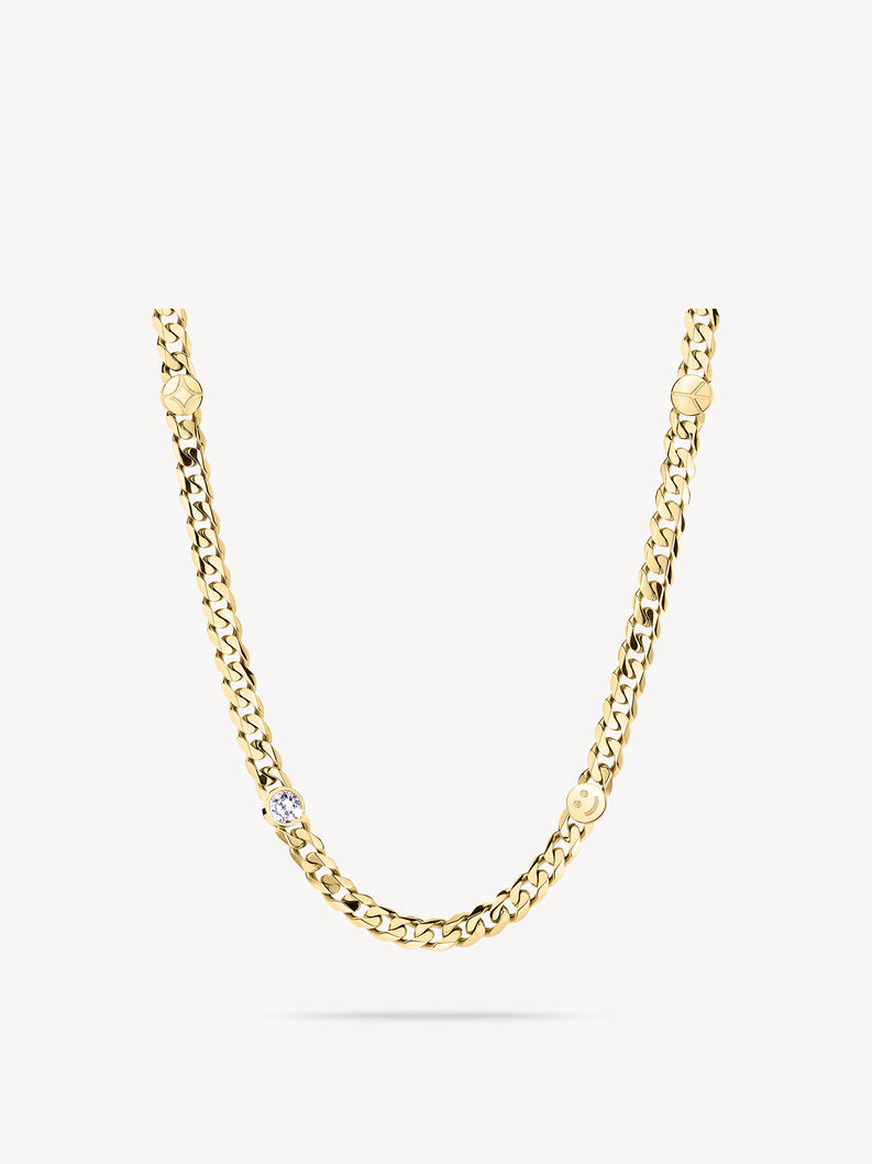 Necklace - gold, gold, hi-res