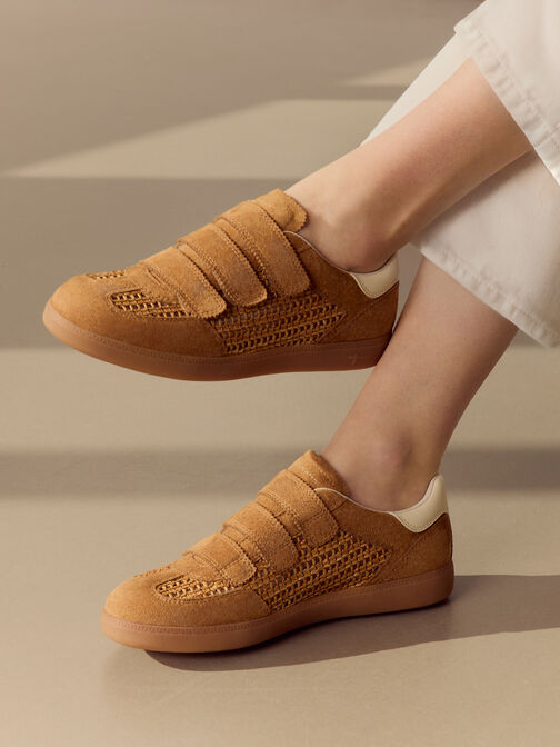 Sneaker, cognac, hi-res