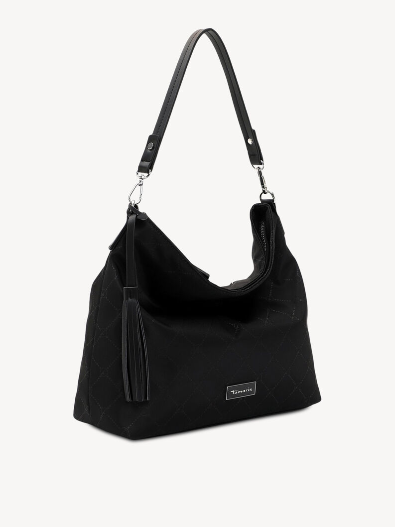 Handtasche - schwarz, black, hi-res