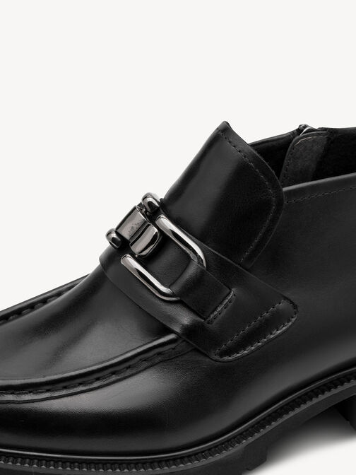 Bootie, BLACK NAPPA, hi-res