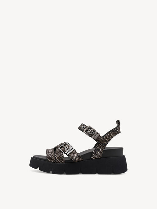 Sandalette, BLACK SNAKE, hi-res