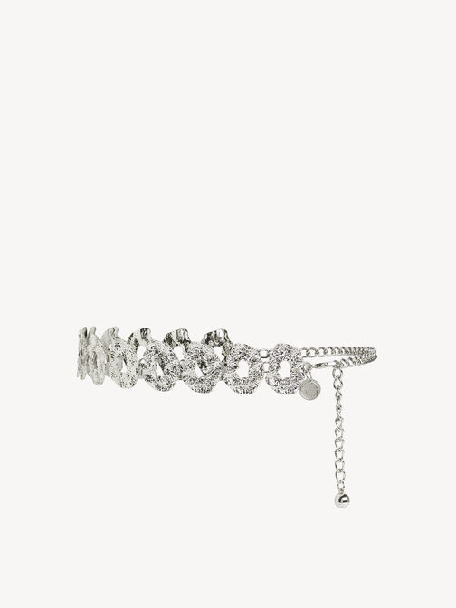 Gürtel, Silber glänzend, hi-res