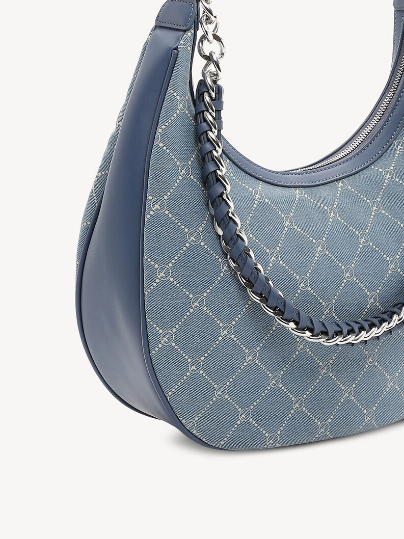 Handbag - blue, lightblue, hi-res