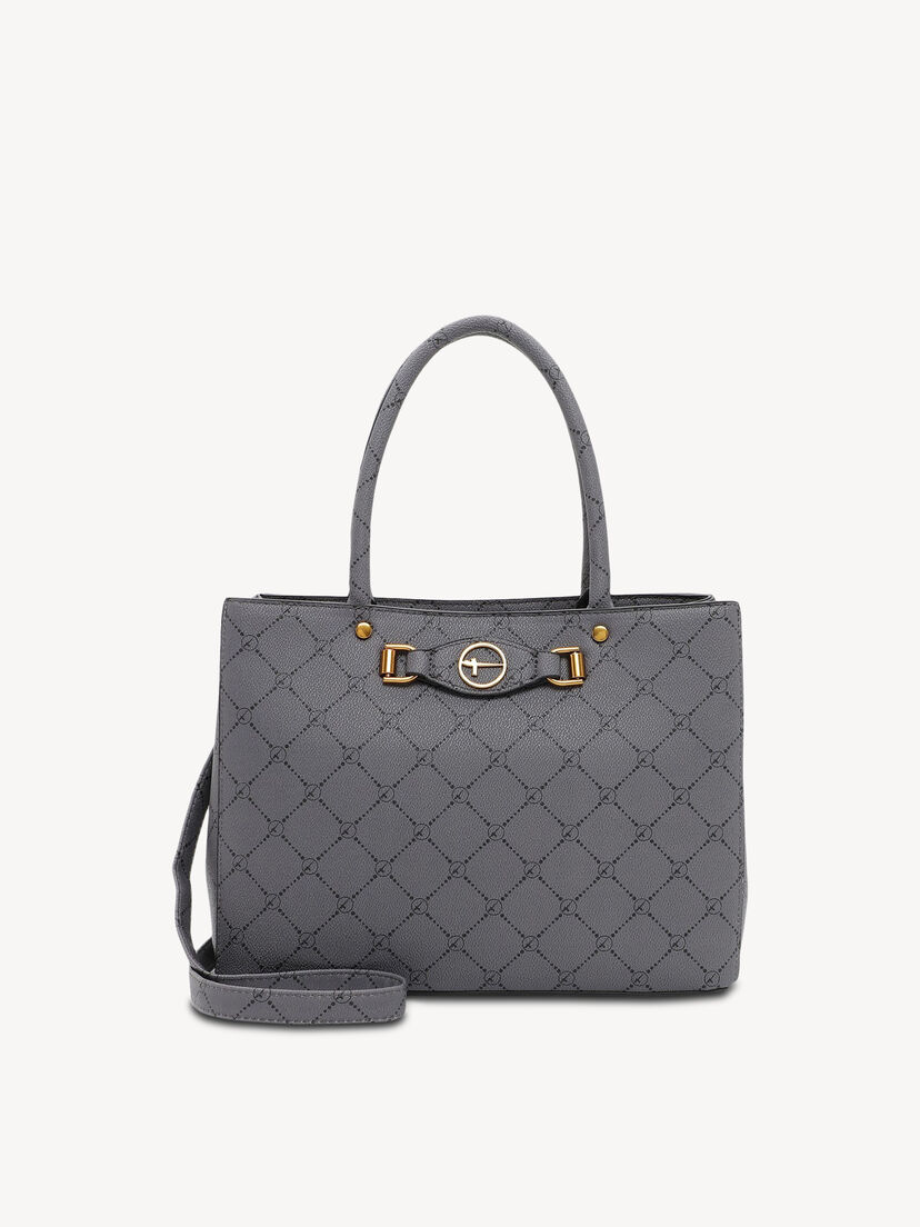 Shopper - grijs, darkgrey, hi-res