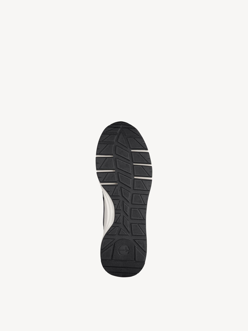 Leren Sneaker - zwart, BLACK COMB, hi-res