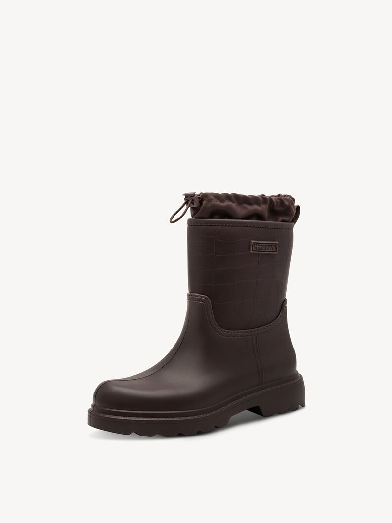Bottes en caoutchouc - marron, MOCCA CROCO, hi-res