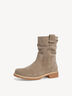Leather Bootie - brown warm lining, TAUPE, hi-res