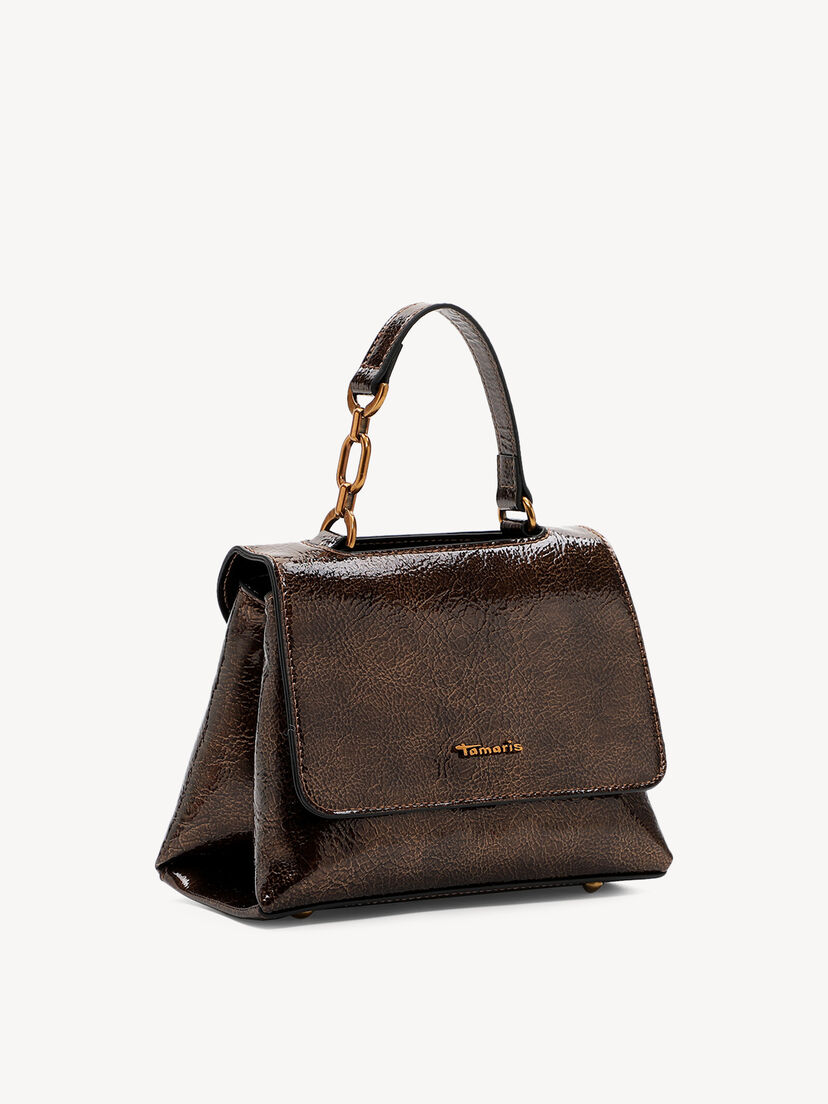 Handtas - bruin, bronze, hi-res